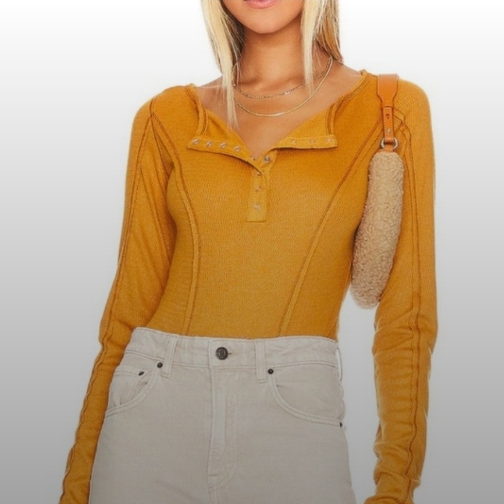 NWT Free People Sloane bodysuit